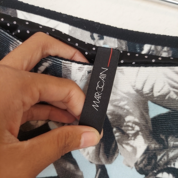 Marc Cain Floral Print Skirt Size US 12 - Picture 5 of 10